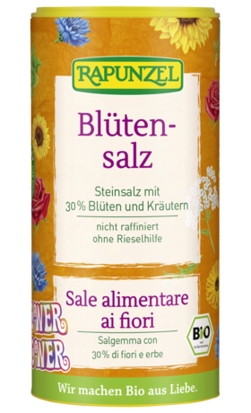 Product - Blütensalz 'Flower Power', Steinsalz mit 30% Blüten und Kräutern