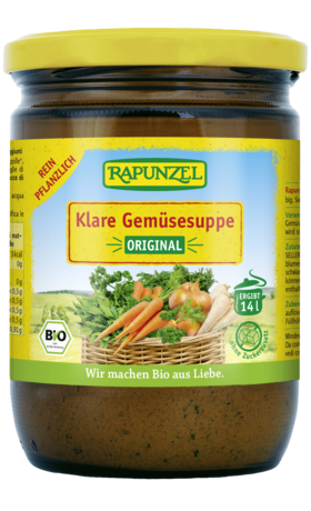 Product - Klare Gemüsesuppe, mit Bio-Hefe