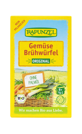 Product - Gemüse-Brühwürfel Original, mit Bio-Hefe