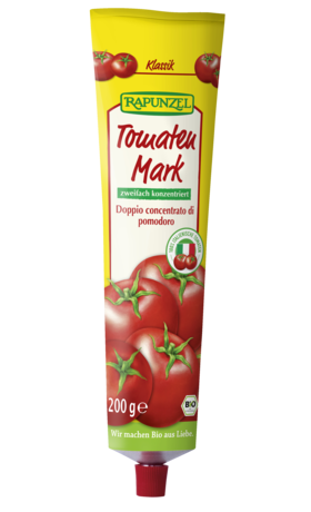 Product - Tomatenmark, zweifach konzentriert, 28% Tr.M. in der Tube