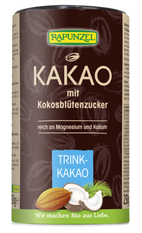 Product - Kakao mit Kokosblütenzucker