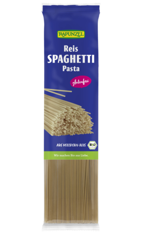 Product - Reis-Spaghetti, Getreidespezialität aus Vollkorn-Reis