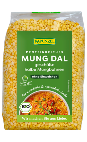 Product - Mung Dal, Mungbohnen halb, geschält