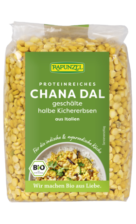 Product - Chana Dal, Kichererbsen halb, geschält