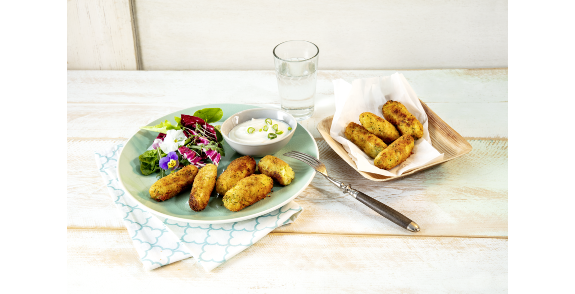 Mandel-Brokkoli-Kroketten