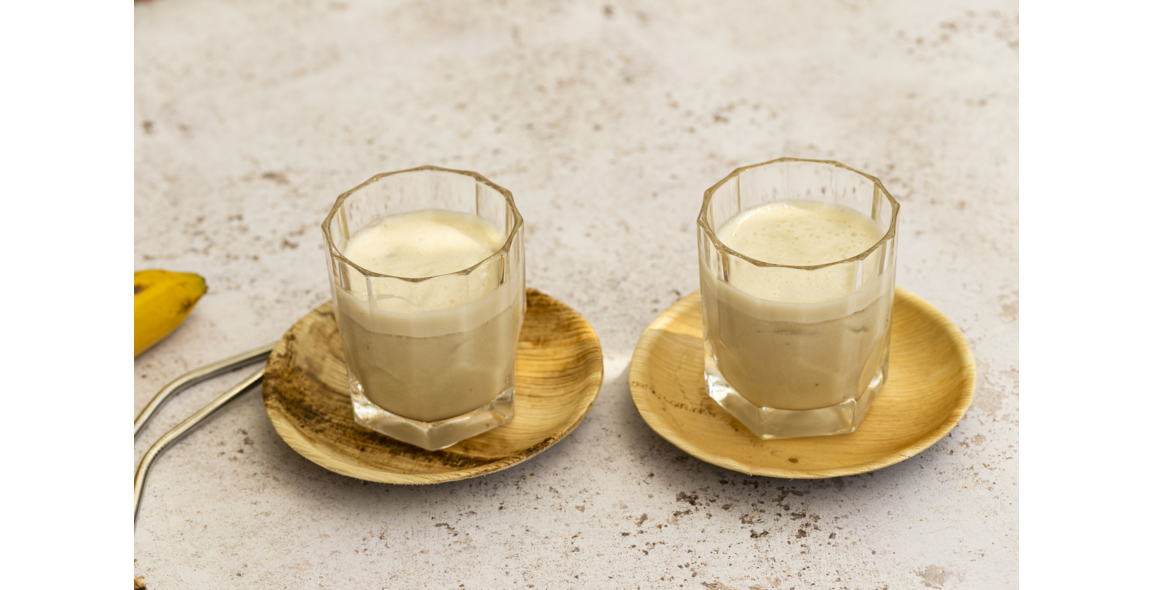 Bananen-Erdnuss-Shake