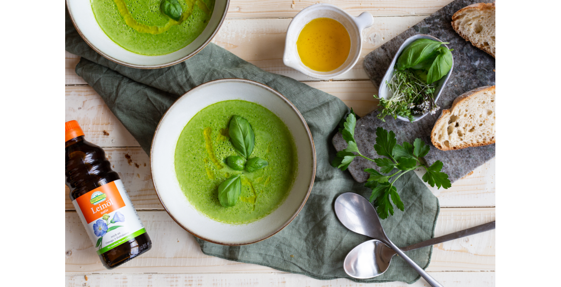 Kräuterschaumsuppe