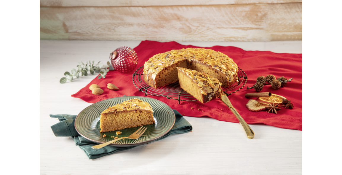 Weihnachtlicher Honigkuchen