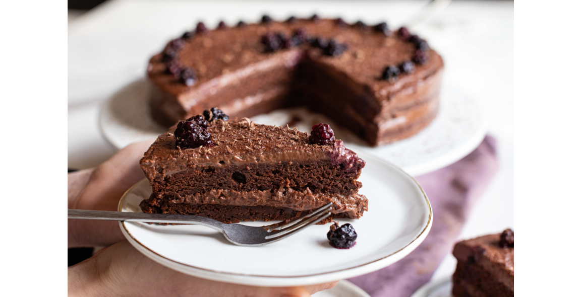 Saftiger Schokoladenkuchen