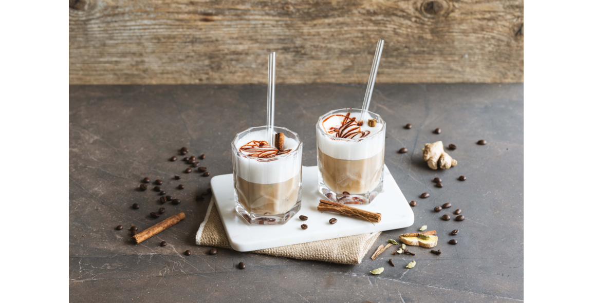 Dirty Chai Latte iced