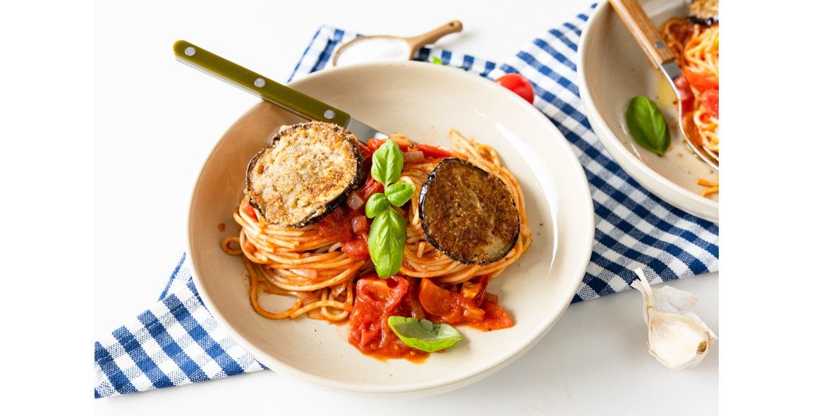 Auberginen Piccata Milanese