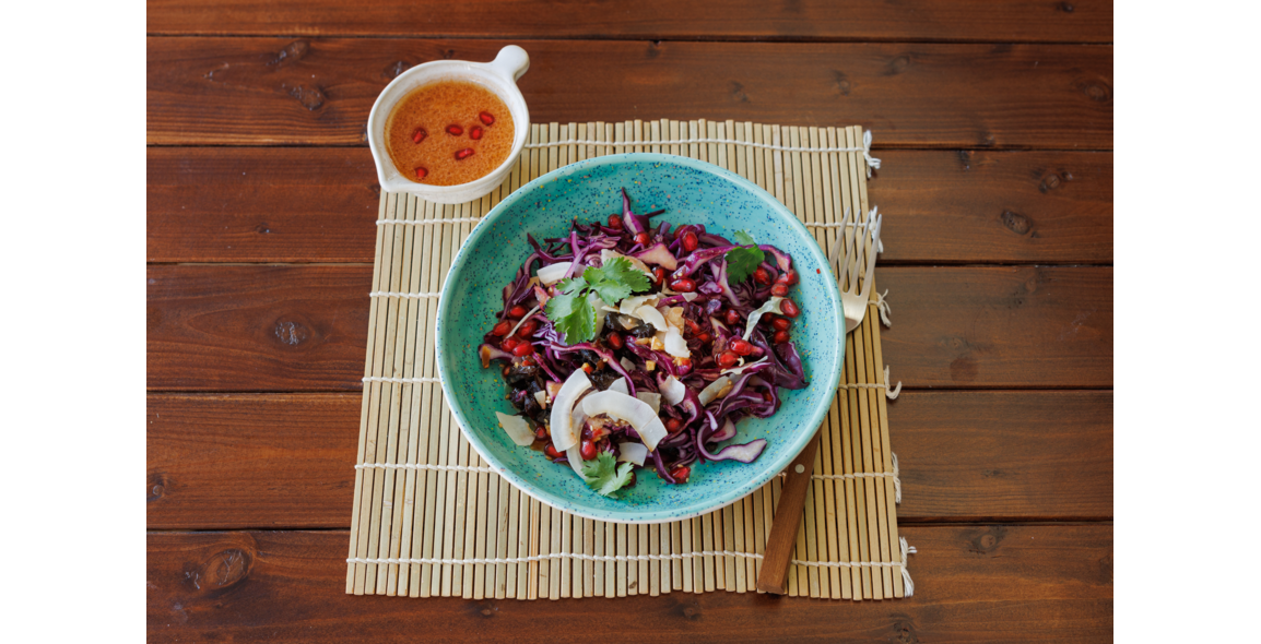 Basischer Rotkohlsalat