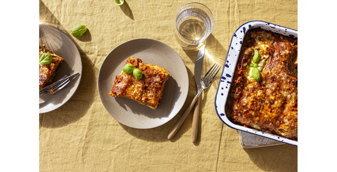 Linsenlasagne