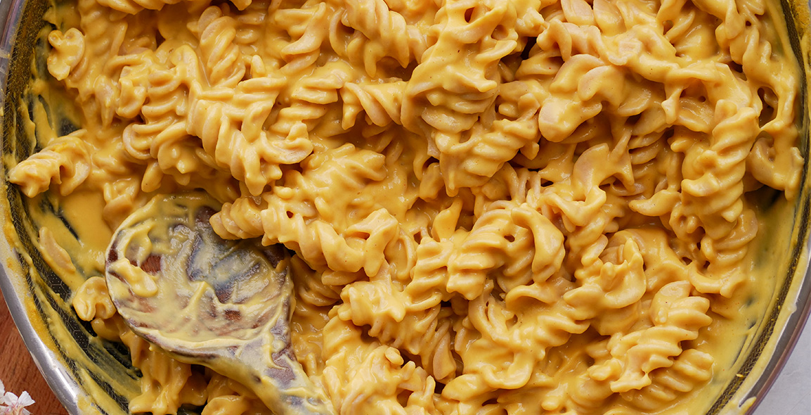 Pumpkin Cheese Pasta