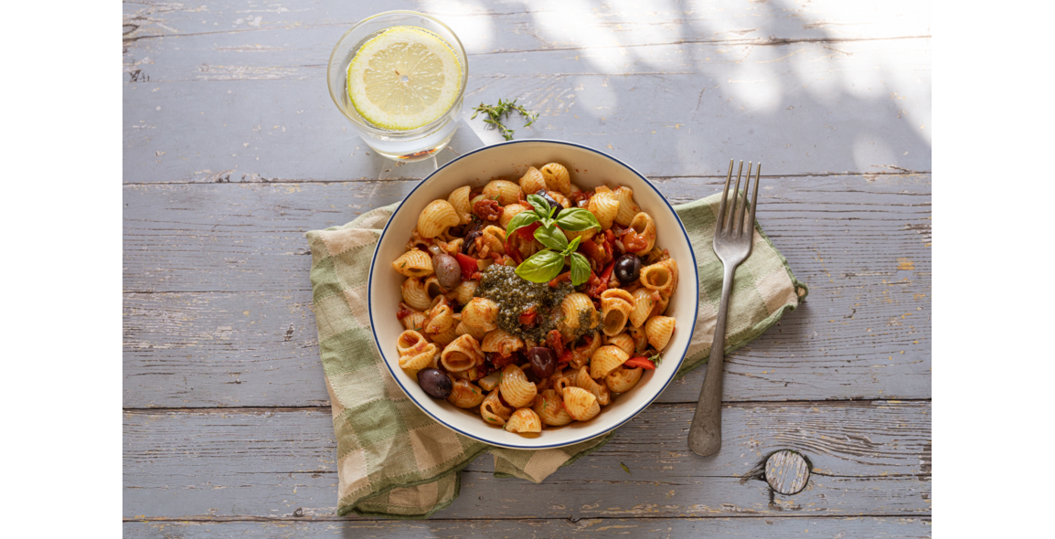Conchiglie mit Antipastisoße