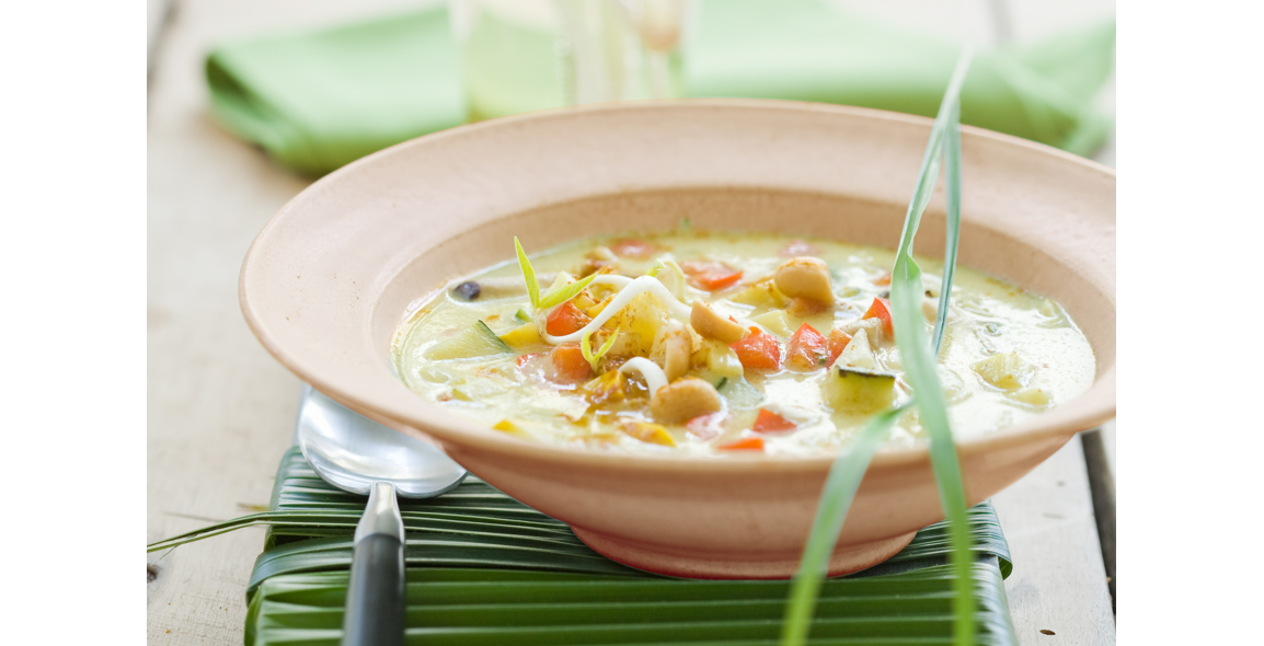Kokos-Gemüse-Suppe