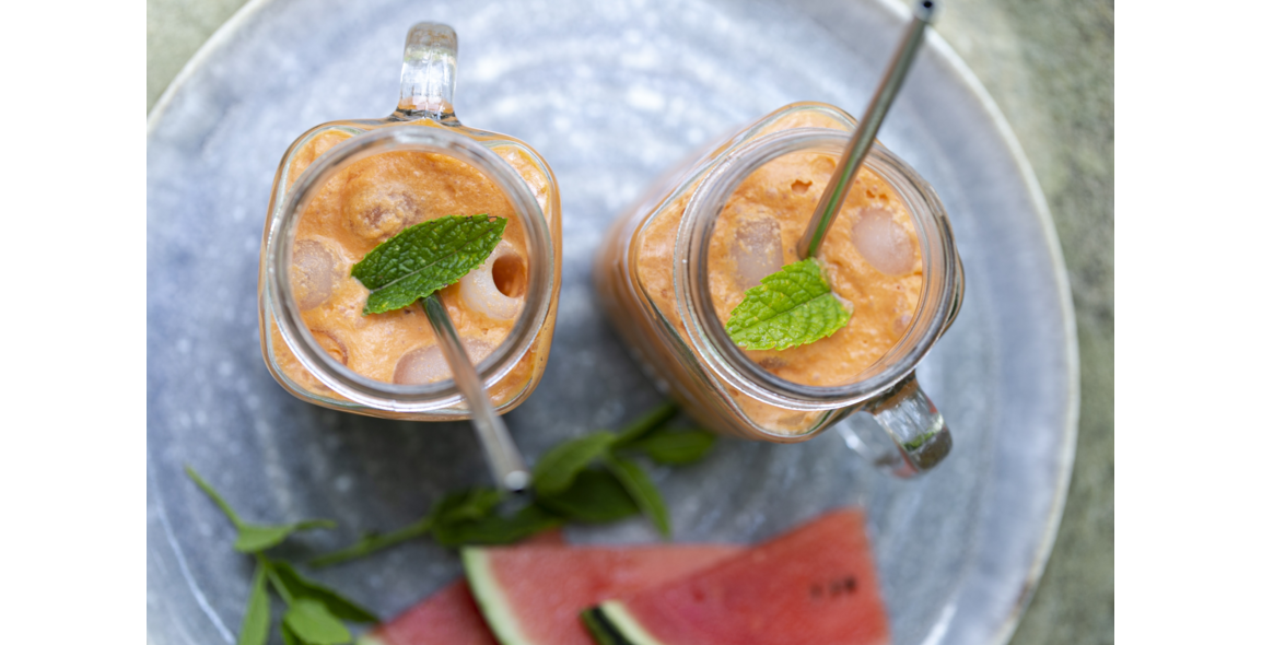 Kokos-Melonen-Shake