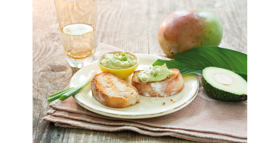Avocado-Mango-Aufstrich mit Cashewmus