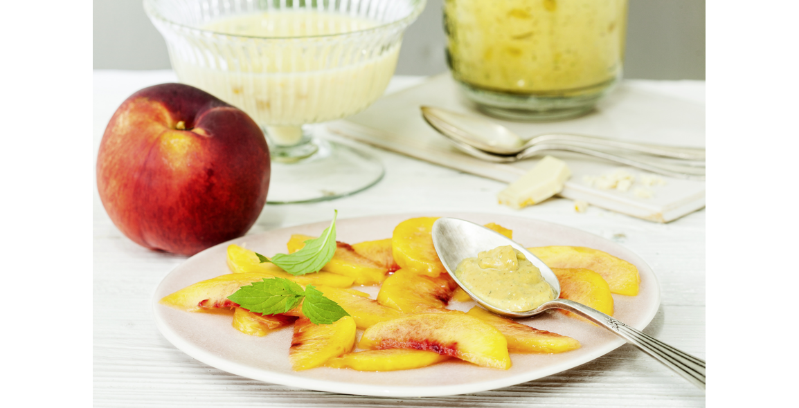 Weiße Maracuja-Schokocreme