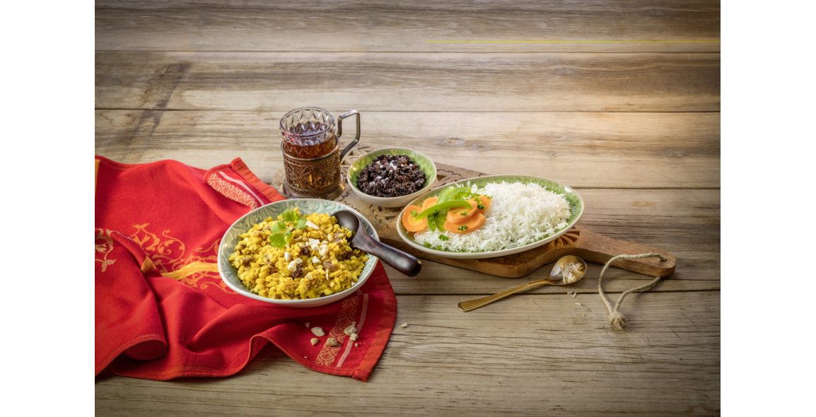 Sanddorn-Curry-Dal